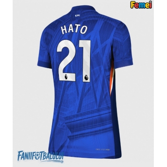 Chelsea Jorrel Hato #21 Tricou Fotbal Replică 2025-26 Femei Acasa